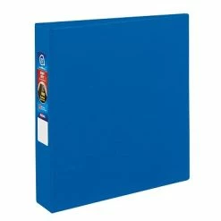 New ✨ Binders Avery Heavy-Duty 1.5" 3-Ring Non-View Binder, Blue (79885) ❤️