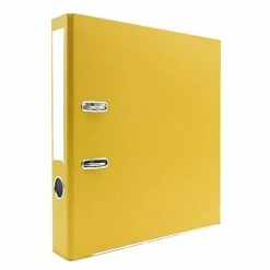 Discount 👍 Binders Bindertek Premium 2" 2-Ring Non-View Binder, Yellow (SLN-YE) 🤩