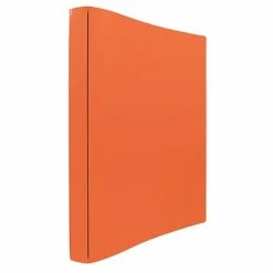 Budget 🛒 Binders JAM Paper Italian Leather 3/4" 3-Ring Binder, Orange (369231771) 🔥