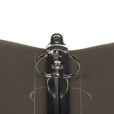 Cheapest 🔥 Binders JAM Paper Designders 1" 3-Ring Flexible Poly Binder, Smoke Glass Twill (751T1SM) 😍 - Image 2