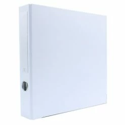 Outlet 😀 Binders Bindertek Premium 2" 3-Ring Binder, White (3SLN-WH) 👍