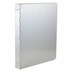 Hot Sale โค๏ธ Binders JAM Paper Aluminum 1" 3-Ring Non-View Binder, Silver (7332) ๐