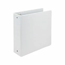 Cheap 🛒 Binders Samsill Earth's Choice Biobased Economy 3" 3-Ring View Binder, White (SAM17387) 😍