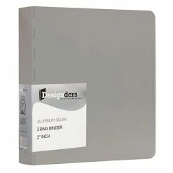 Flash Sale ๐ Binders JAM Paper Aluminum 2" 3-Ring Binder, Silver (301933555) ๐