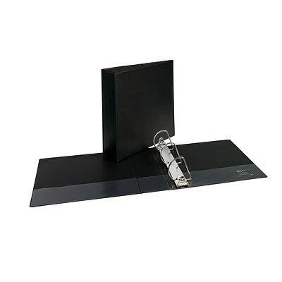 Cheapest 🎉 Binders Avery Durable 3" 3-Ring Non-View Binder, DuraHinge, Black (27650) ✔️ - Image 7