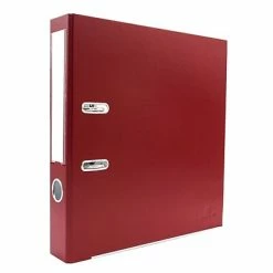 Budget 😉 Binders Bindertek Premium 2" 2-Ring Non-View Binder, Brick Red (SLN-BR) ✨
