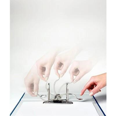 Best deal 🥰 Binders Leitz 180 Standard 1.5" 2-Ring A4 Sized European Binder, Blue (10155035) 👏 - Image 4