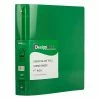 Flash Sale 👏 Binders JAM Paper Designders 1 1/2" 3-Ring Flexible Poly Binder, Green Glass Twill (762T15GR) 🧨