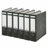 Best Sale 🎉 Leitz Premium 3" 2-Ring A4 Sized European Binders, Black, 6/Pack (R80PACK-BK) 😉