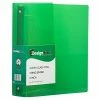 Coupon 🎉 Binders JAM Paper Designders 2" 3-Ring Flexible Poly Binder, Green Glass Twill (820T2GR) ❤️