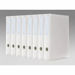 Deals 🔔 Bindertek Premium 2" 3-Ring Legal Binders, White, 8/Pack (3LGSPACK-WH) 🎁