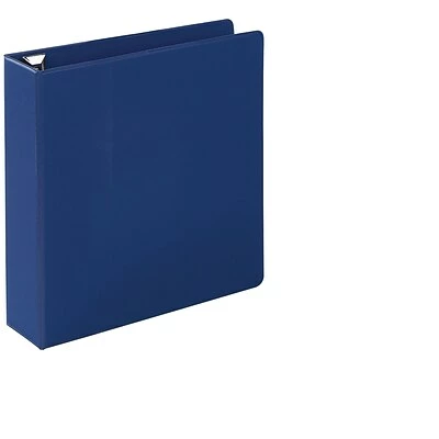 Cheapest 😍 Binders Quill Brand® Heavy Duty 2" 3 Ring Non View Binder, Easy Open D Rings, Blue (780402) ⌛
