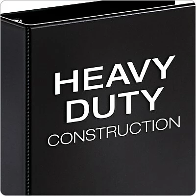 Flash Sale 😉 Binders Cardinal Premier One-Touch EasyOpen 5" 3-Ring Non-View Binder, Black (CRD 18762CB) 🔥 - Image 3