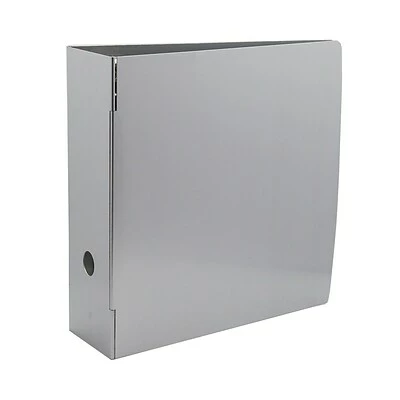Cheapest 🌟 Binders Bindertek Heavy Duty 3" 3-Ring Metal Binder, Silver (MTBIND-XL) 😍