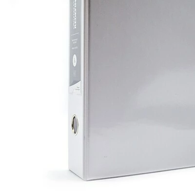 Buy 🔔 Binders Bindertek Premium 3" 3-Ring Vinyl View Binder, White (3EDVB3-WH) 🎁 - Image 3