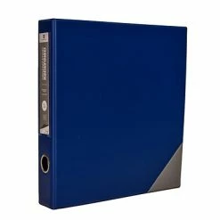 New 🧨 Binders Bindertek Premium 2" 3-Ring Vinyl Binder, Blue (3EDB2-BL) 🛒