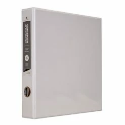 New ⌛ Binders Bindertek Premium 2" 3-Ring Vinyl View Binder, White (3EDVB2-WH) 🛒