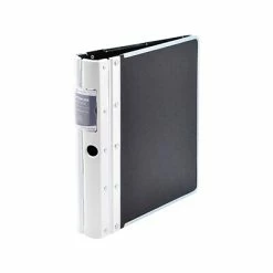 Wholesale 🎁 Binders Bindertek Optimum Heavy Duty 2" 3-Ring Non-View Binder, White (OPTI2-WH) ⭐