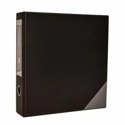 Buy 🌟 Binders Bindertek Premium 3" 3-Ring Vinyl Binder, Black (3EDB3-BK) 🌟