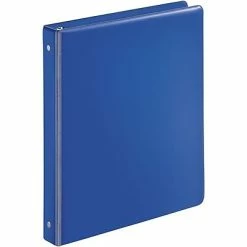 Flash Sale 🌟 Binders Quill Brand® Standard 1" 3 Ring Non View Binder, Dark Blue (739302) 👍
