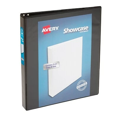 Cheapest ✔️ Binders Avery Showcase Economy 1" 3-Ring View Binder, Black (19600) 😀