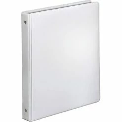 Deals ⭐ Binders Quill Brand® Standard 1" 3 Ring Non View Binder, White (739313) 👍