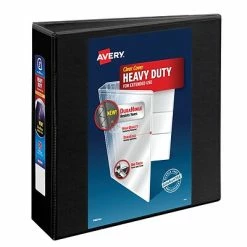 Best deal 🌟 Binders Avery Heavy Duty 3" 3-Ring View Binder, Black (79693) 😍