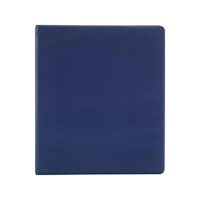 Coupon 👏 Staples Binders Economy 1/2" 3 Ring Non View Binder, Navy (26648) ⭐