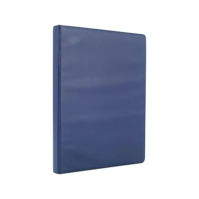 Coupon 👏 Staples Binders Economy 1/2" 3 Ring Non View Binder, Navy (26648) ⭐ - Image 2