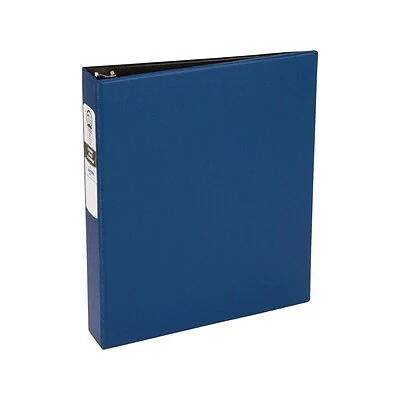 Deals 🔔 Binders Avery Economy Binder, 1-1/2" Round 3-Ring, Non-View, Blue (03400) 🎉