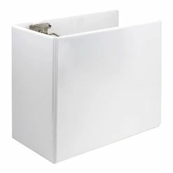 Outlet ๐ Binders Samsill Titan Non-Stick 6" 3-Ring View Binder, White (SAM16427) โจ