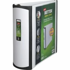 Cheapest 🔔 Staples Binders Better 3" 3 Ring View Binder With D-Rings, White (15125-CC) 🤩