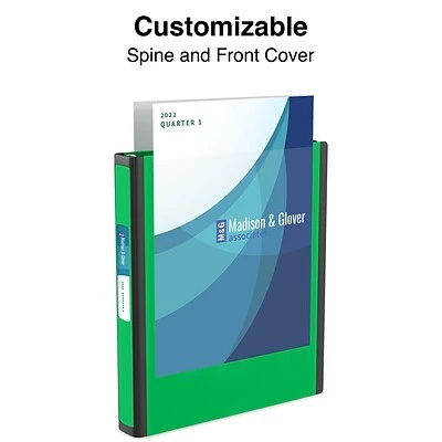 Best reviews of 🥰 Staples Binders Better 1-1/2" 3 Ring View Binder With D-Rings, Green (19059) ❤️ - Image 2