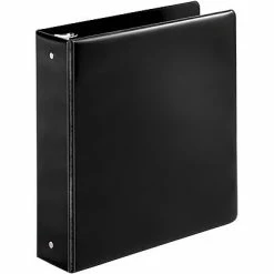 Buy 😉 Binders Quill Brand® Standard 2" 3 Ring Non View Binder, Black (739501) 😀