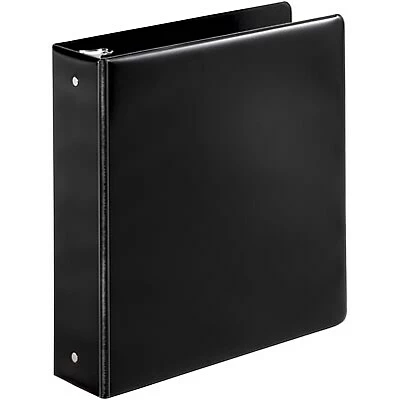 Buy 😉 Binders Quill Brand® Standard 2" 3 Ring Non View Binder, Black (739501) 😀