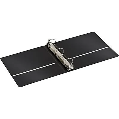Buy 😉 Binders Quill Brand® Standard 2" 3 Ring Non View Binder, Black (739501) 😀 - Image 3