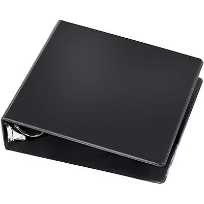 Buy 😉 Binders Quill Brand® Standard 2" 3 Ring Non View Binder, Black (739501) 😀 - Image 4