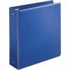 Budget 😉 Binders Quill Brand® Standard 3" 3 Ring Non View Binder, Dark Blue (739552) 🥰